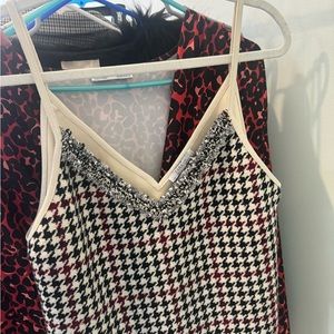 ZARA tweed Cami | Gently worn | Size Medium